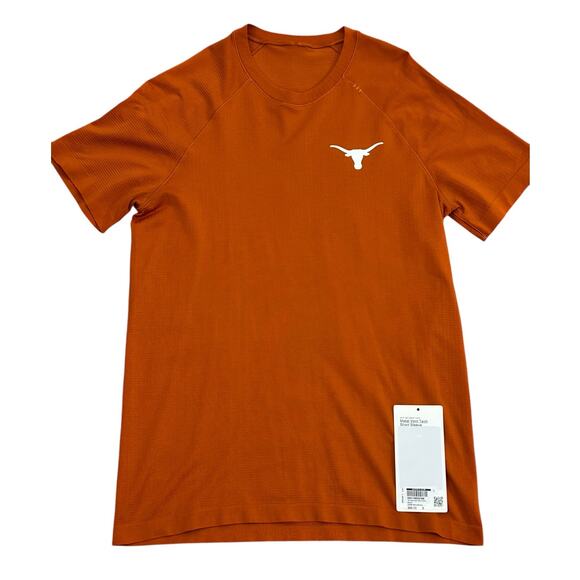 LULULEMON Mens Texas Longhorns Metal Vent 3.0 Tee Small NWOT - Picture 1 of 4